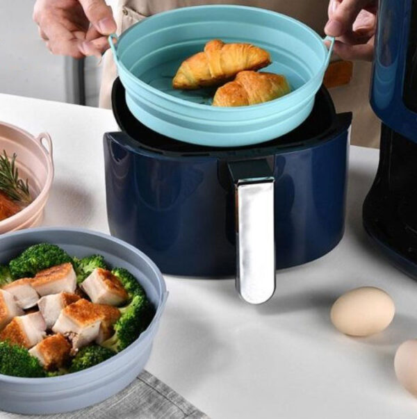 FORMA SILIKONOWA 20,5X6,5 CM DO AIR FRYER  FRYTKOWNICY BEZTŁUSZCZOWEJ XJ5694