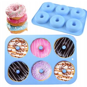 FORMA SILIKONOWA DO PIECZENIA PĄCZKÓW DONUTÓW XJ4342