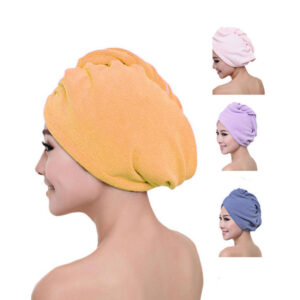 RĘCZNIK NA GŁOWĘ Z MIKROFIBRY TURBAN DO WŁOSÓW XJ2077