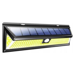 LAMPA SOLARNA Z CZUJNIKIEM RUCH I ZMIERZCHU 180LED XJ3759