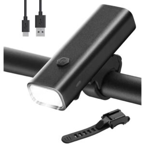LAMPKA ROWEROWA PRZEDNIA LED USB B-SQUL XJ5054