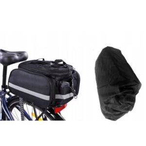 Torba rowerowa TORBA ROWEROWA KUFEREK Z POKROWCEM XJ3086