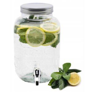 Słoik z kranikiem słój 4 l lemoniada XJ3348