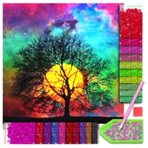 HAFT DIAMOND PAINTING HAFT DIAMENTOWY MOZAIKA SŁOŃCE 5D XJ4783