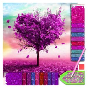 HAFT DIAMOND PAINTING HAFT DIAMENTOWY MOZAIKA SERCE XJ4785