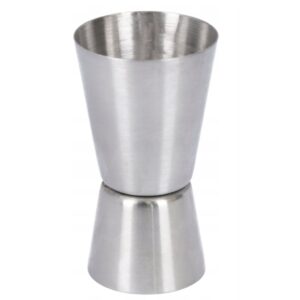 MIARKA BARMAŃSKA KIELISZEK METALOWY 25/50 ML XJ5110