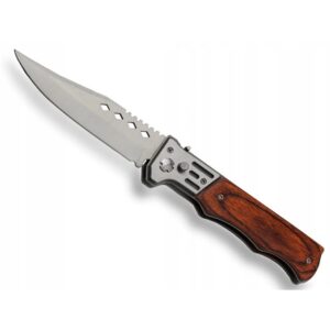 NÓŻ SKŁADANY SPRĘŻYNOWY 21 CM + POKROWIEC XJ3769