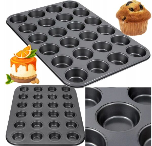 BLACHA DO PIECZENIA MUFFINEK FORMA XJ5696