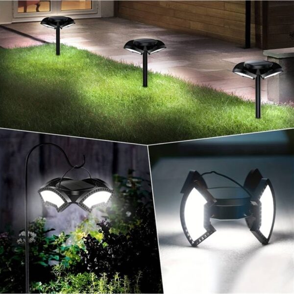 LAMPA SOLARNA OGRODOWA 304 LED  50CM XJ5152