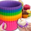 FOREMKI SILIKONOWE DO BABECZEK MUFFINKI XJ018