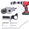 NOŻYCE DO CIĘCIA BLACHY NA WKRĘTARKĘ WIERTARKĘ PRZYSTAWKA ADAPTER XJ5918